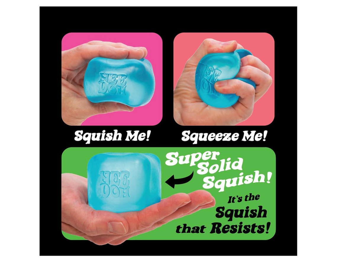 NeeDoh Nice Cube – Sensory Squeeze Fidget Toy
