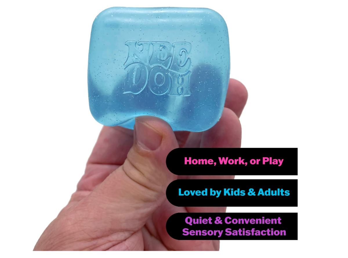 NeeDoh Nice Cube – Sensory Squeeze Fidget Toy
