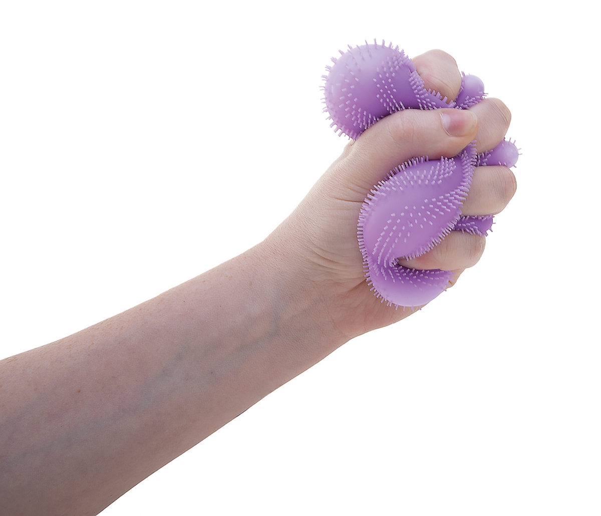 NeeDoh Fuzz Ball Flower Power - Velvet Squish Fidget Toy