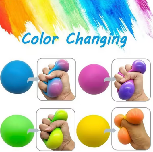 NeeDoh Color Changing Groovy Glob sensory fidget squeeze toy by Schylling